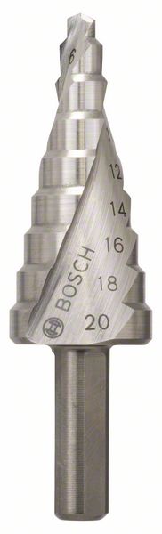 Stupnovitý vrták HSS 4 - 20 mm, 8,0 mm, 70,5 mm