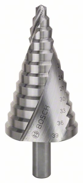 Stupnovitý vrták HSS 6 - 39 mm, 10,0 mm, 93,5 mm