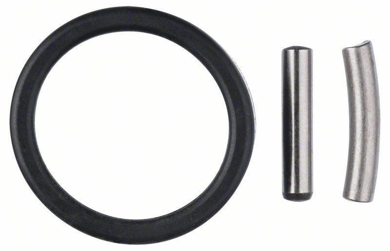 Upevnovacia súprava: upevnovací kolík a gumový krúžok 5 mm, 25 mm