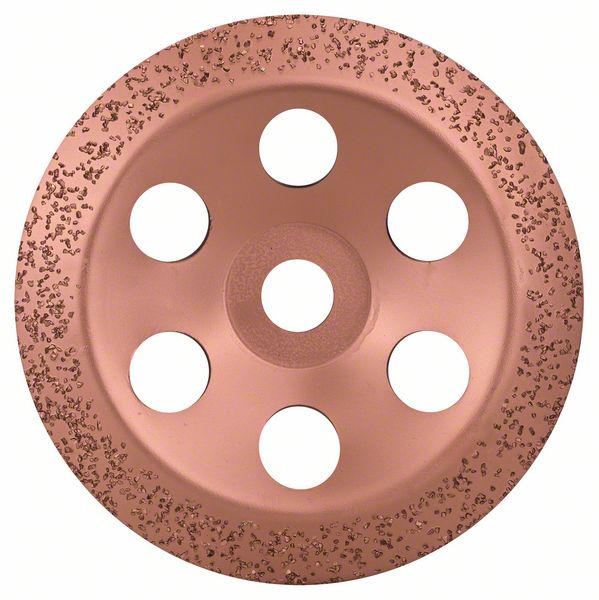 Miskovitý brúsny kotúc so zrnom z tvrdého kovu 180 x 22,23 mm; stredný, šikmý
