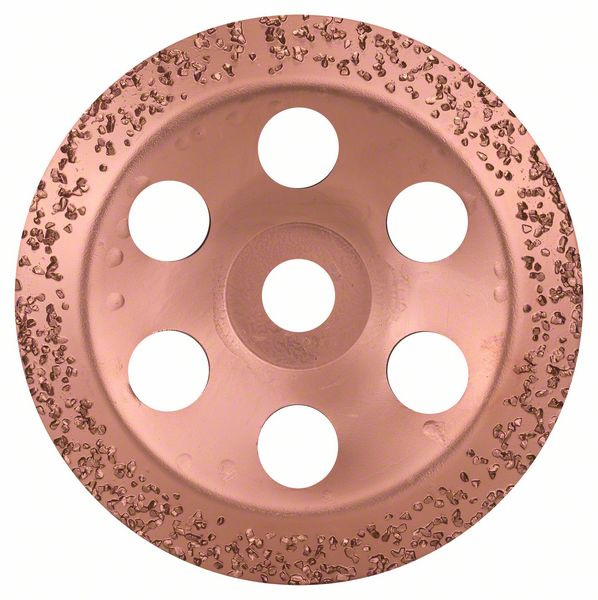 Miskovitý brúsny kotúc so zrnom z tvrdého kovu 180 x 22,23 mm; hrubý, šikmý