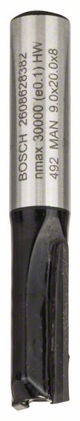 Drážkovacie frézy 8 mm, D1 9 mm, L 20 mm, G 51 mm