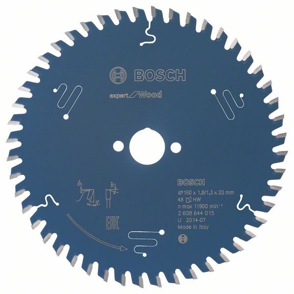 2608644015 - Pílový kotúc Expert for Wood 160 x 20 x 1,8 mm, 48