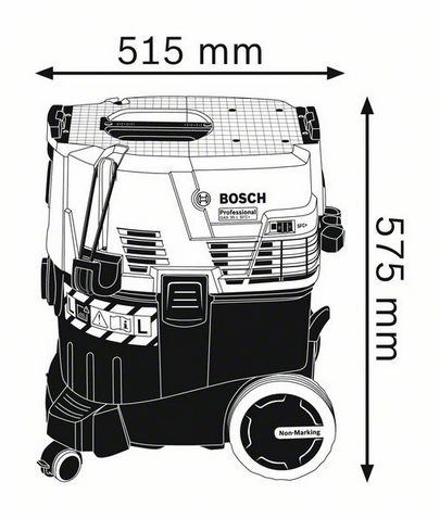 GAS 35 L SFC+ Professional - 06019C3000 - vysávač na vysávanie namokro/nasucho